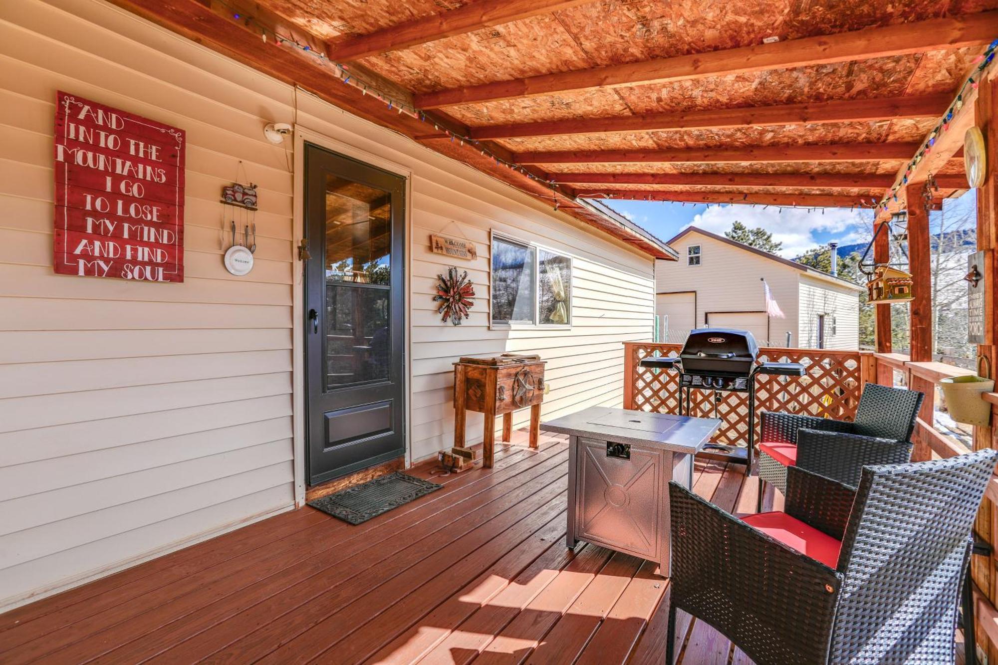 Colorado Vacation Rental With Deck And Mtn Views Cripple Creek Esterno foto