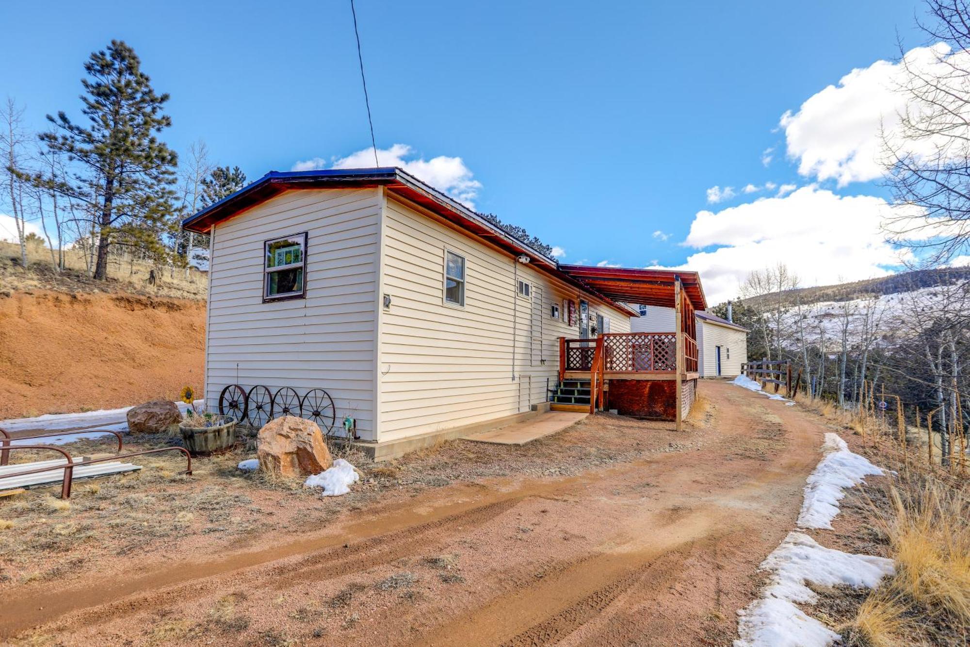Colorado Vacation Rental With Deck And Mtn Views Cripple Creek Esterno foto