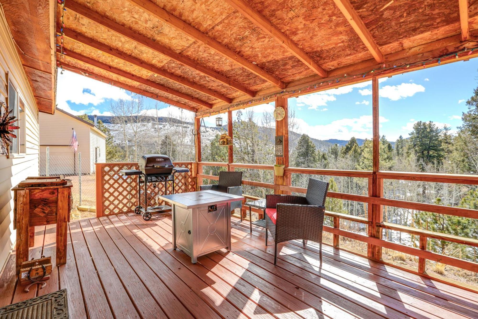 Colorado Vacation Rental With Deck And Mtn Views Cripple Creek Esterno foto