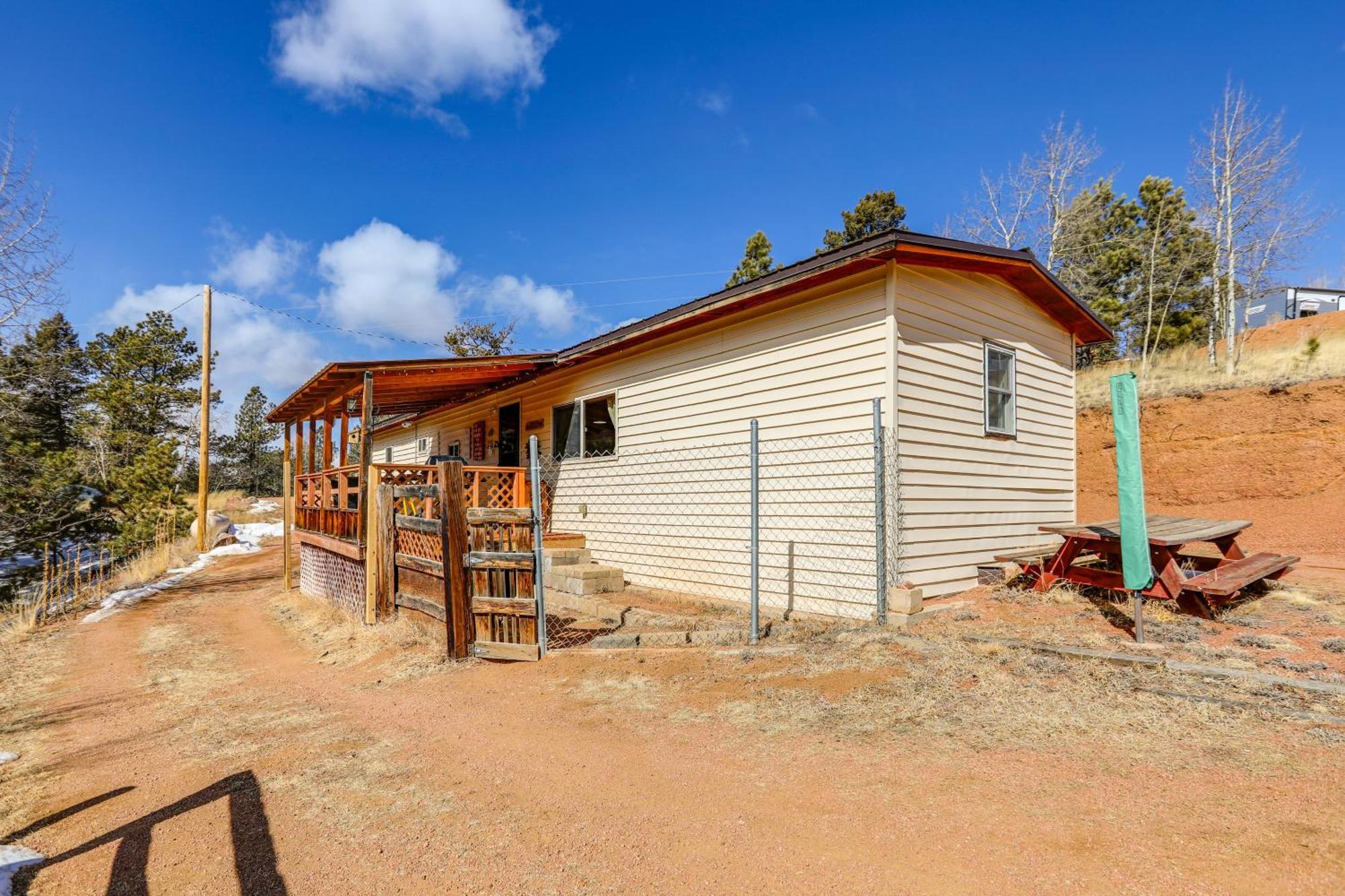 Colorado Vacation Rental With Deck And Mtn Views Cripple Creek Esterno foto